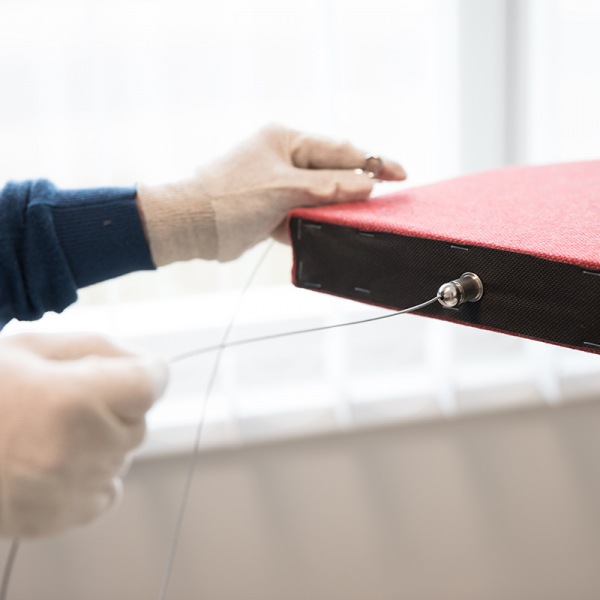 objet acoustique à fixer